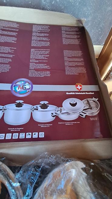 home decor ruma: MG 12-delni set posuđa – visokokvalitetni nerđajući čelik Komplet — 3