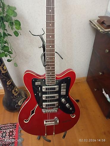 Elektro gitaralar: Elektron gitara, 6 sim, İşlənmiş, Ünvandan götürmə — 27