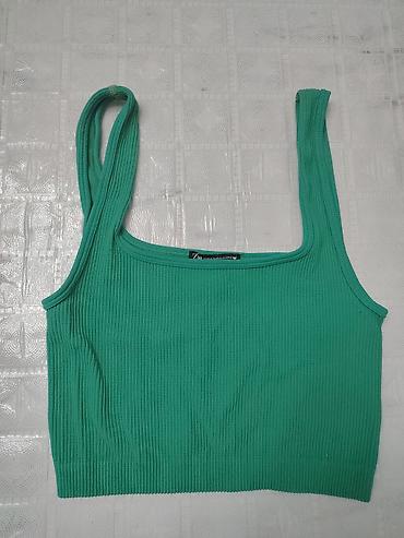 şort: ZARA qadın ribana top Crop ölçü XS - S Real alıcıya Endirim edirəm. - — 1