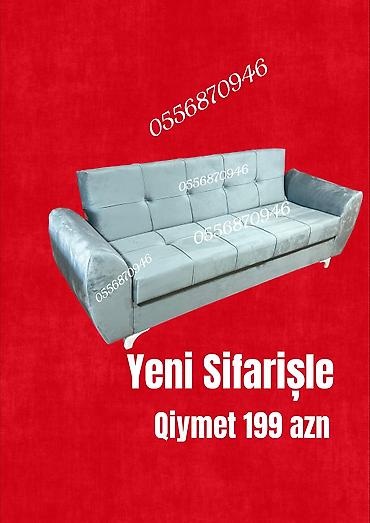 Sifarişlə divanlar: Divan, Qonaq otağı üçün, Parça, Bazalı, Açılan, Kitab — 4