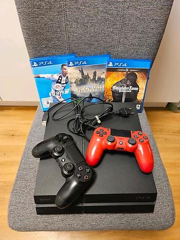 PS4 (Sony Playstation 4): Sony playstation 4 1TB Konsol evde isledilib. Yaxsi baxilib. Ideal — 1