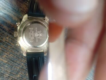 Eynəklər: Qol saatı, Rolex, rəng - Qara