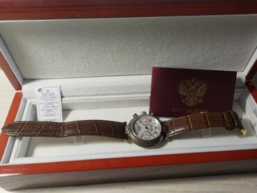 мужские часы механические: Часы - механические, фирма президент России. Нержавеющее настоящее