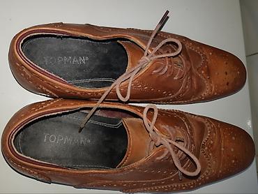 Cipele: Muške cipele „Topman” – brogue/oxford stil - Materijal: prirodna koža — 8