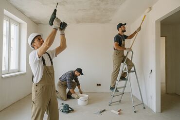 требуется работа бишкек: На работу требуются ШПАТЛЁВЩИКИ! 💵 З/п от 8000 сом в день 🍲 Питание и