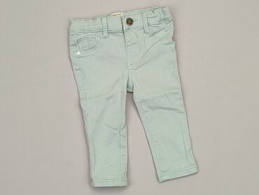 spodenki jeansowe tommy: Spodnie jeansowe, River Island, 6-9 m, stan - Dobry