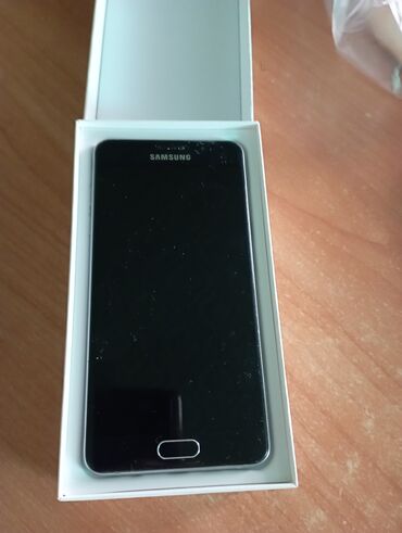 мобильные телефоны кнопочный: Samsung Galaxy A5 2016, Б/у, 16 ГБ, цвет - Черный, 2 SIM