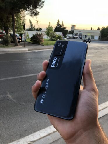 akumulator qiymetleri 2022: Poco M3 Pro 5G, 64 ГБ, цвет - Черный, Сенсорный, Отпечаток пальца, Face ID