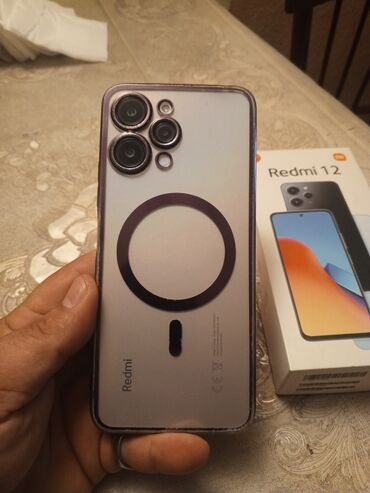 телефон fly 178: Redmi 12, 128 ГБ, Отпечаток пальца