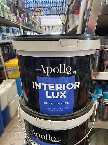 Краска для интерьеров Apollo Paint Interior Lux Super White - Тип