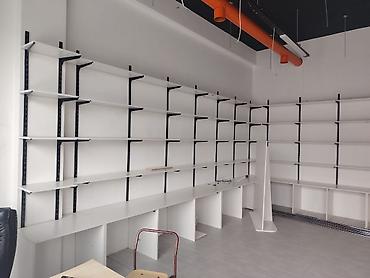 balıqcı mağazası: Mağaza üçün divar rəf sistemi - Modul tipli divar rəfləri — 3