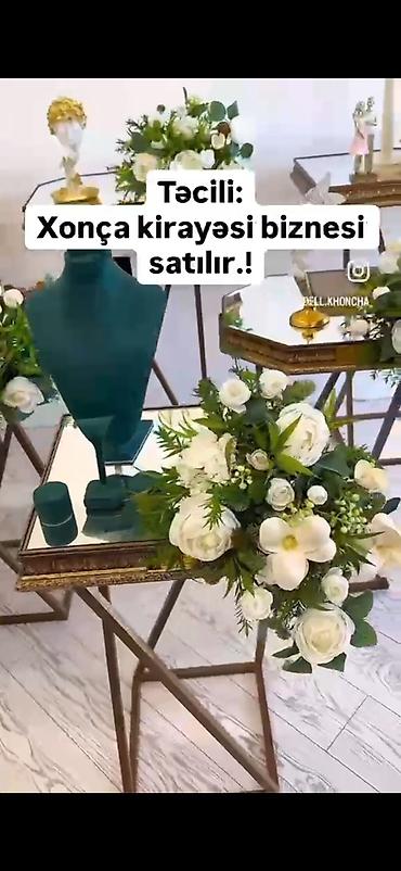 Готовый бизнес: 🎀 TƏCİLİ HAZIR XONÇA KİRAYƏ BİZNESİ SATILIR 🎀 💰 Qiymət: *8000 AZN* — 1