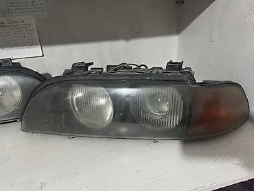 hell: Пара передних фар Hella для BMW 5-Series E39 (дорестайлинг — 2