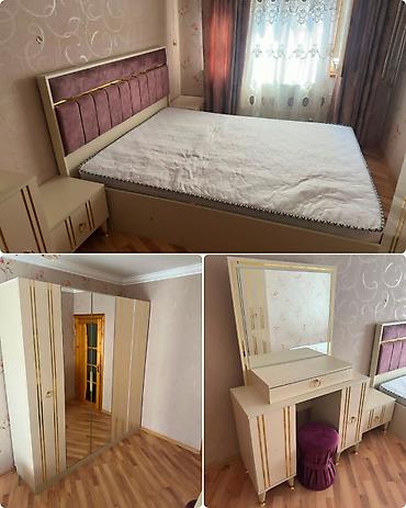 iwlenmiw ewyalar: 2 təknəfərlik çarpayı, Dolab, Komod, 2 tumba, İşlənmiş — 1