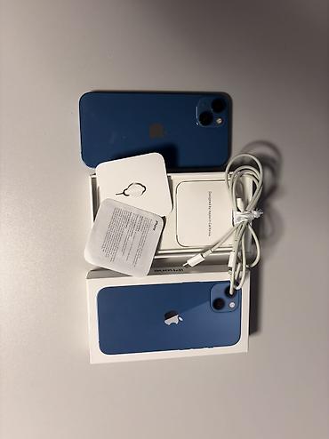 Мобильные телефоны и аксессуары: IPhone 13, 128 ГБ, Голубой, Беспроводная зарядка, Face ID — 7