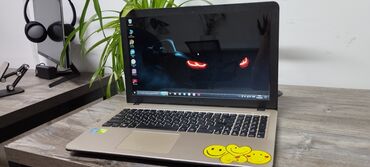 ноутбук в расрочку: Ноутбук, Asus, 4 ГБ ОЗУ, Intel Core i3, 15.6 ", Б/у, Для несложных задач, память HDD