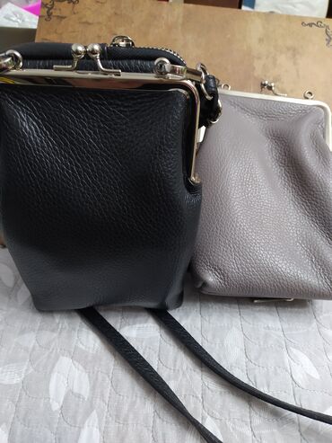 шикарная кожаная сумка: Шикарные, кожаные сумочки-кошельки, очень удобные, вместительные