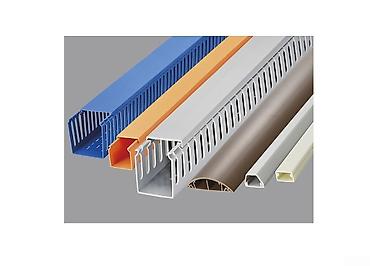 plastik panel: PVC kabel kanalı və perforasiyalı kabel kanalları PVC Kabel Kanalı və — 2