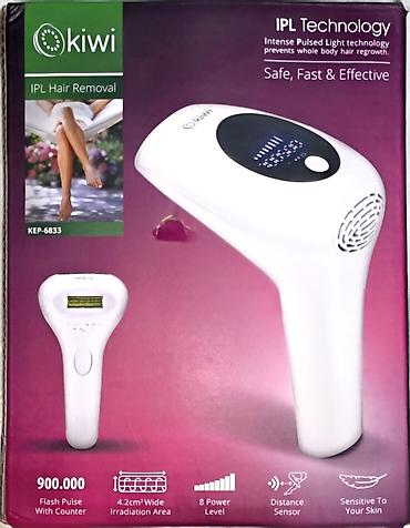 3d lazer: Kiwi KEP-6833 – IPL epilyasiya cihazı - IPL Technology: Güclü — 2