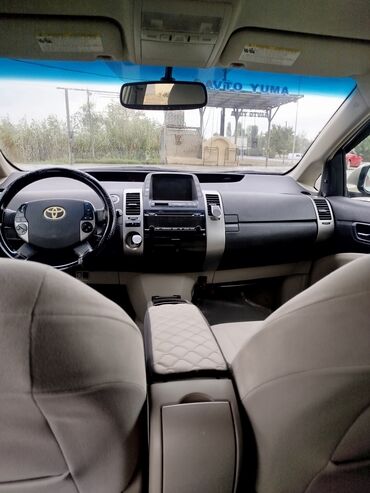 Toyota: Toyota Prius (II nəsil) hibrid liftbek - Rəng: qızılı/boz (bej ton) - — 6