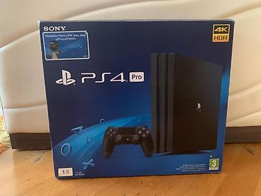 playstation 4 pro ikinci el: PlayStation 4 Pro (PS4 Pro) oyun konsolu – 4K HDR dəstəyi ilə - — 7