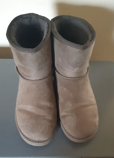 elegantne ženske cipele: Ugg čizme, bоја - Braon, 41