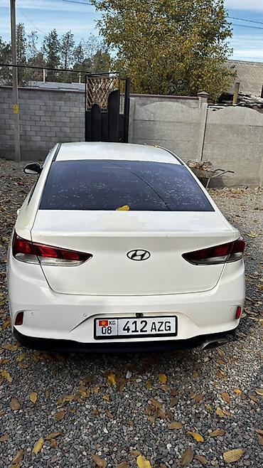зимы: Hyundai Sonata: 2018 г., 2 л, Автомат, Газ, Седан — 5