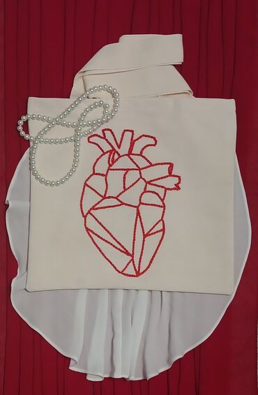 Digər: Əl işi bez çanta Məktəb,tətil və səyahətlər üçün çoxməqsədli Sifarişlə — 10