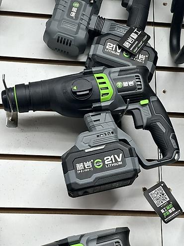долото: Аккумуляторный перфоратор 21V (Li-Ion) - Питание: литий-ионный — 1