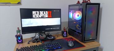 мат платы: Компьютер, ядер - 4, ОЗУ 16 ГБ, Игровой, Новый, Intel Core i5, AMD Radeon RX 580, HDD + SSD