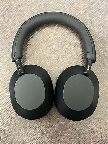 hoco eq34 plus: Беспроводные накладные наушники, Sony, Б/у — 1