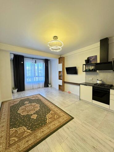 алинур 7 мкр: 2 комнаты, 59 м², Элитка, 11 этаж, Евроремонт