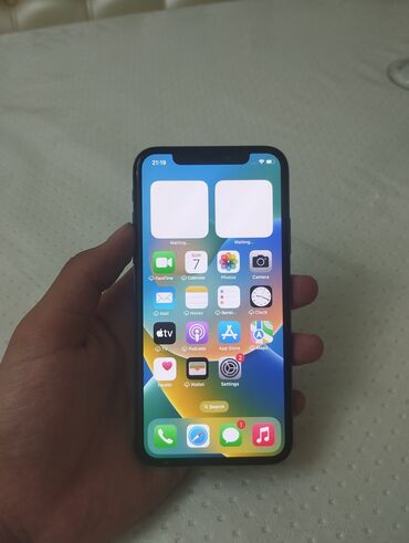 рассрочка айфон х: IPhone X, Колдонулган, 256 ГБ, Jet Black, Каптама, 71 %