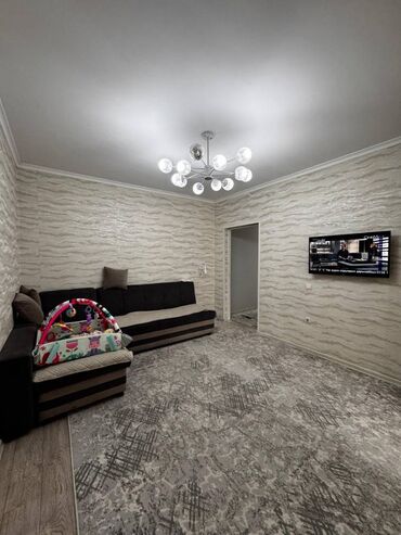 номера в иссык куле: 2 комнаты, 53 м², 106 серия, 8 этаж, Евроремонт