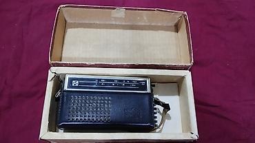 radio satisi: Portativ radio (qutusu ilə) Xüsusiyyətlər: - Kompakt, çiyin kəmərli — 2