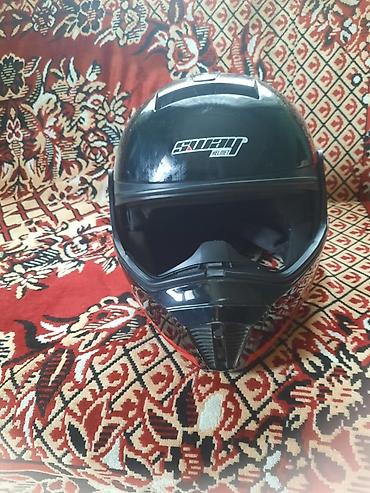 kask aksesuarları: Motosikilet üçün baş qoruyucu kaska satılır, 30 AZN — 1