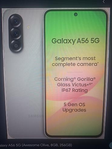 сколько стоит самсунг а56: Samsung Galaxy A56 5G, Б/у, 256 ГБ, цвет - Серый, 2 SIM, eSIM — 1
