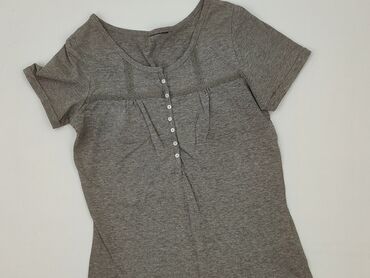 czarne bluzki plus size: Bluzka damska, rozmiar S