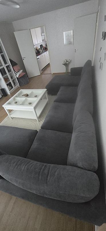 Ugaone garniture: - Oblik: prostrani ugaoni trosed u obliku slova U, sa ležajnim — 4