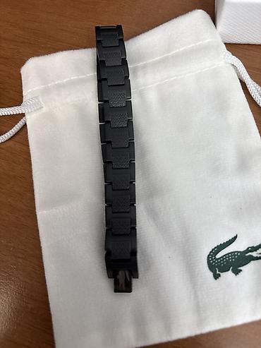 с кожомкул: Идеальный подарок 🎁 Металлический браслет для часов Lacoste - — 2