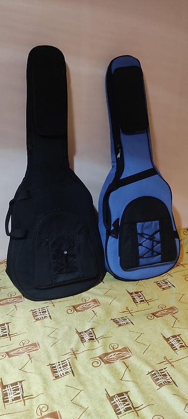 elektro gitarlar: Gitara çantası – qalın süngərli, bel çiyinlikli - Akustik/klassik — 1