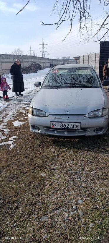 машина хюндай: Hyundai Accent: 1999 г., 1.3 л, Механика, Бензин, Седан