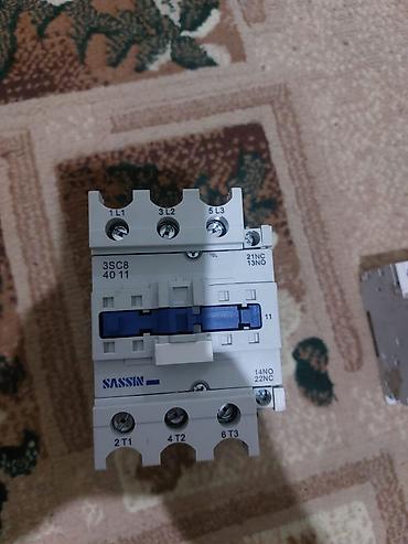 kontaktor siemens: IEK, Sassin və Siemens kontaktorları dəsti Məhsullar: - IEK KMI-23210 — 5