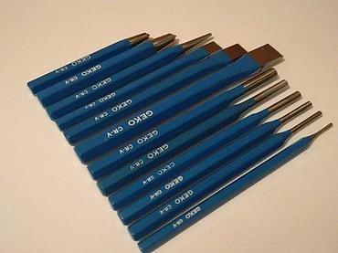 Setovi ručnog alata: Set udarnih šiljaka i dlijeta GEKO – 12 delova - Univerzalni set za — 2