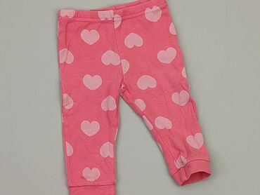 różowy top z koronką: Спортивні штани, F&F, 6-9 міс., стан - Хороший