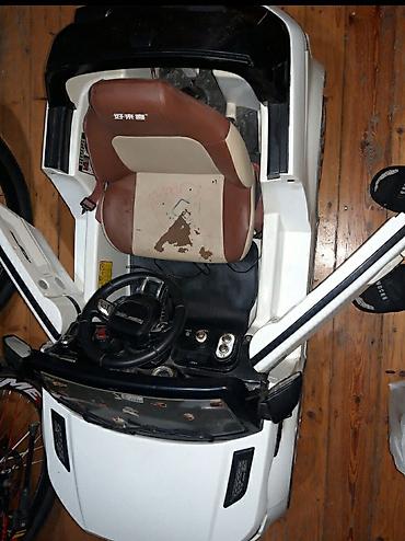 Uşaq üçün elektrik maşınları: Uşaq üçün akkumulyatorla işləyən elektrik avtomobili - Korpus: ağ — 2