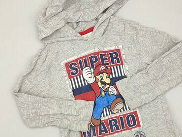 letnie bluzki: Sweatshirt, 4-5 years, 104-110 cm, condition - Fair