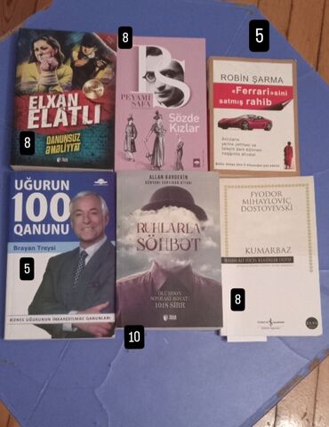 5 пословиц на кыргызском языке: Kitab dəsti – müxtəlif janrlar, 6 ədəd - Elxan Elatlı – “Qanunsuz