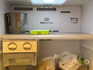 Soyuducular: İşlənmiş 2 qapılı LG Soyuducu Satılır, rəng - Gümüşü, Dispenserli — 6