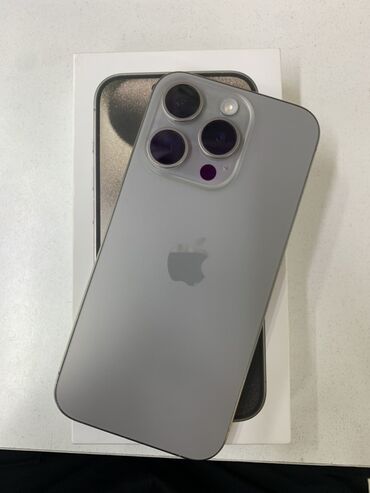 штатив для айфона: IPhone 15 Pro, Б/у, 256 ГБ, Серебристый, Коробка, В рассрочку, 90 %